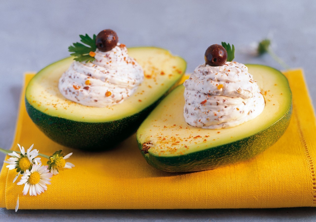 Avocado con formaggio ricetta