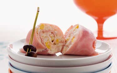 Caramelle di prosciutto cotto