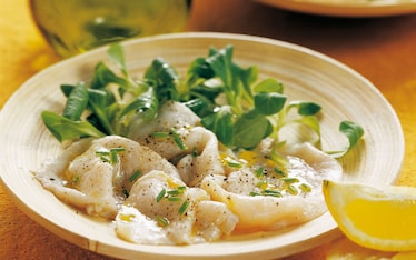 Carpaccio di baccalà