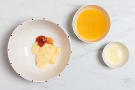 Preparazione Insalata di finocchi con maionese piccante - Fase 2 Preparazione Insalata di finocchi con maionese piccante - Fase 2