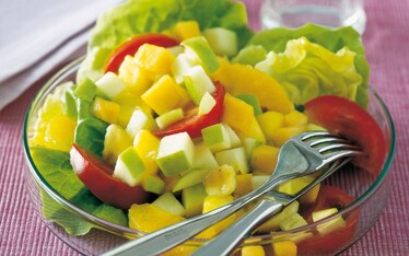 Insalata di lattuga e frutta mista - Stati Uniti
