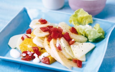 Insalatona mista di frutta e verdura