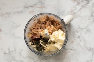 Preparazione Mousse di tonno - Fase 1