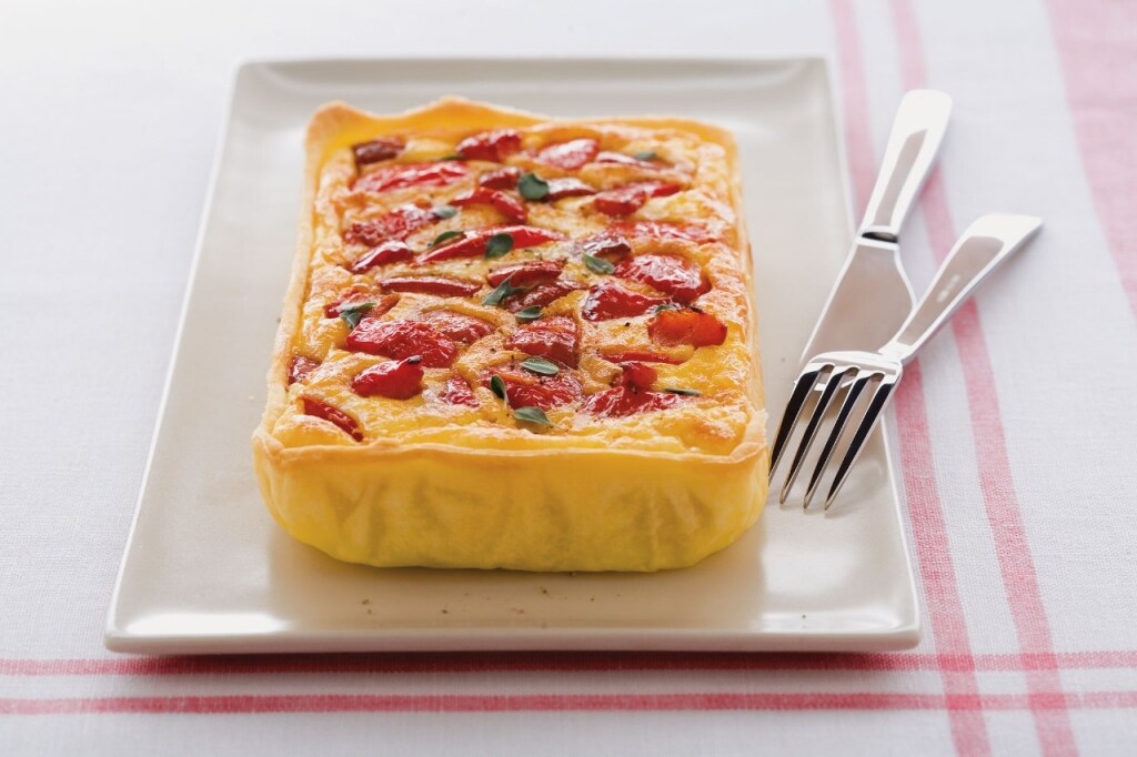 Ricetta Quiche ai peperoni Cucchiaio d'Argento