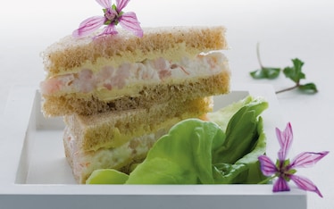 Sandwich integrali ai gamberetti