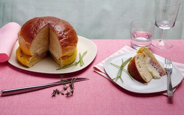 Torta di panbrioche