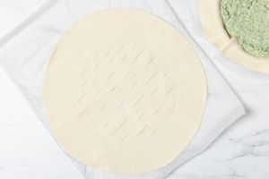 Preparazione Torta salata di borragine - Fase 4