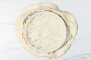 Preparazione Torta salata di borragine - Fase 4