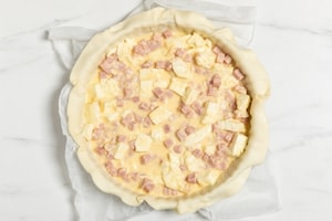 Preparazione Torta salata semplice - Fase 2