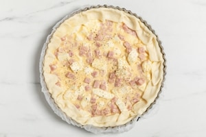 Preparazione Torta salata semplice - Fase 3