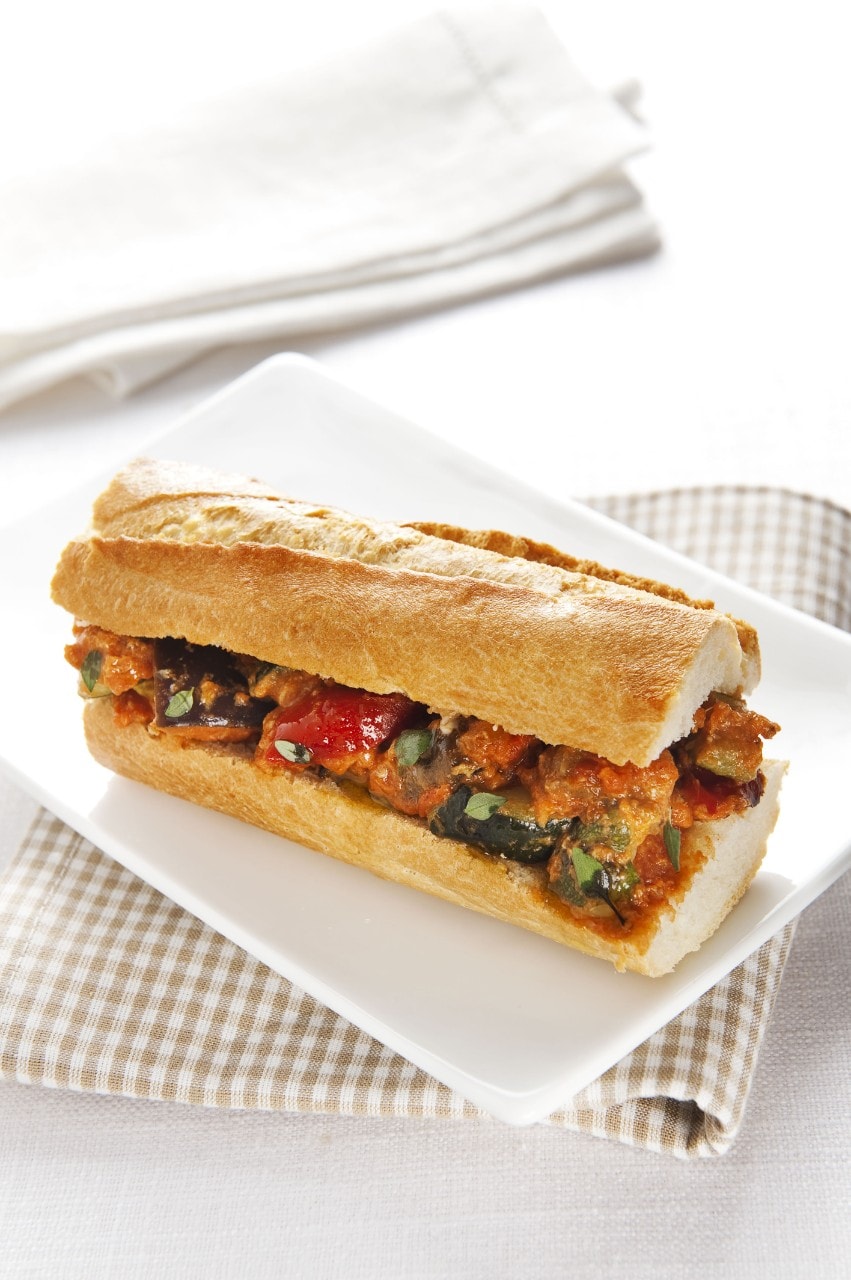 Baguette alla ratatouille ricetta