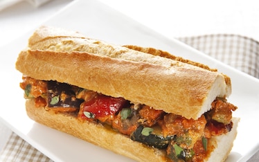 Baguette alla ratatouille