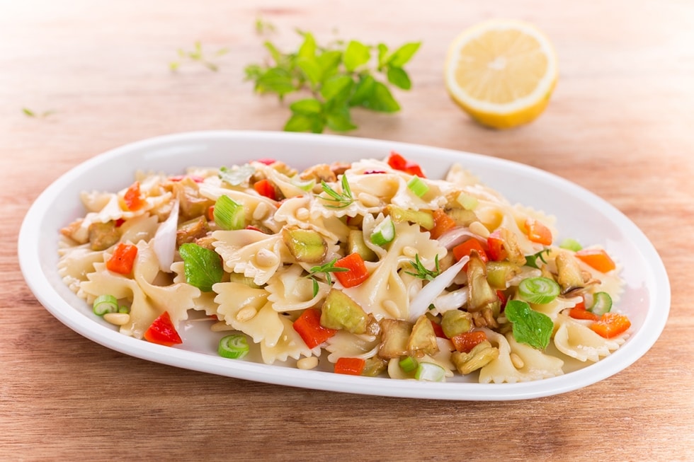 Farfalle alle verdure ricetta