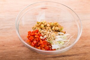 Preparazione Farfalle alle verdure - Fase 2
