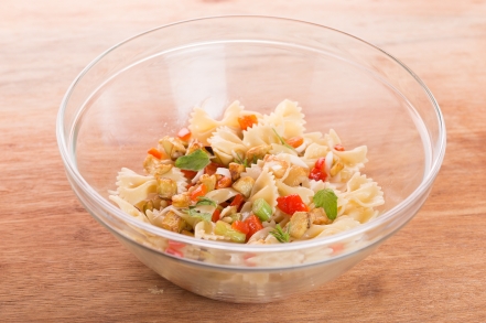 Preparazione Farfalle alle verdure - Fase 3 Preparazione Farfalle alle verdure - Fase 3