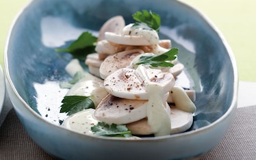 Funghi allo yogurt