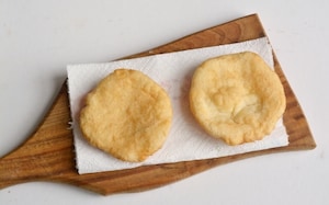 Preparazione Pizzelle con parmigiano - Fase 3