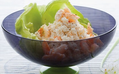 Polpa di granchio alla maionese senapata