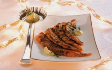 Salmone croccante al rosmarino