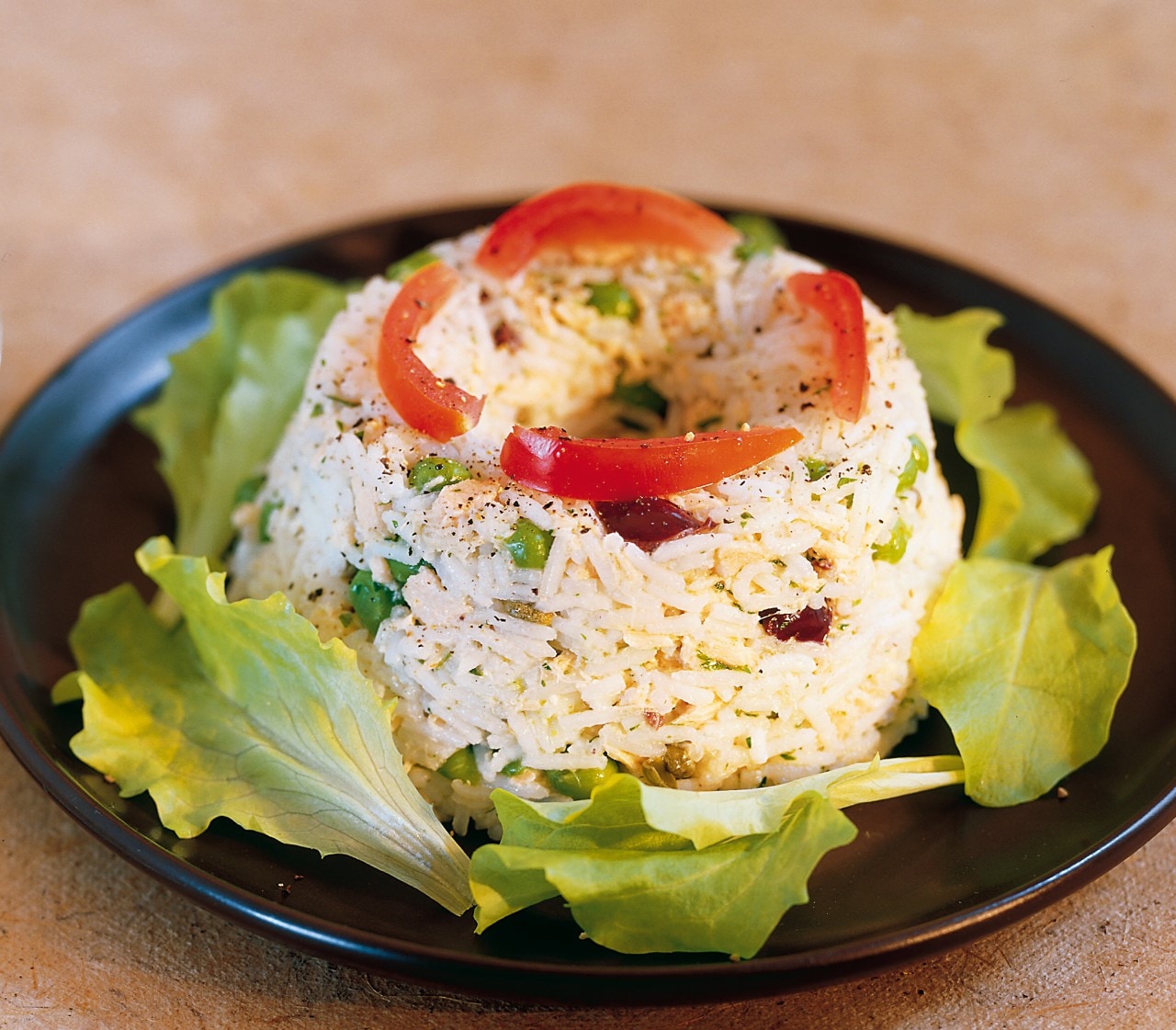 Anello di riso e salmone ricetta