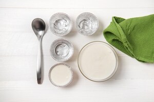 Preparazione Bavaresi di caprini - Fase 2