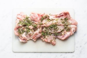 Preparazione Coniglio ripieno - Fase 1