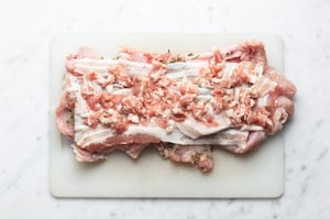 Preparazione Coniglio ripieno - Fase 2