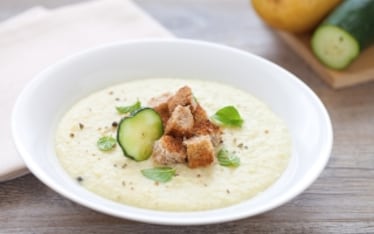 Crema fredda di cetrioli e patate