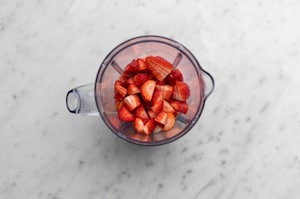 Preparazione Frullato di fragole - Fase 1