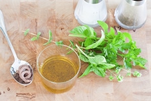 Preparazione Insalata di melanzane alla menta - Fase 3