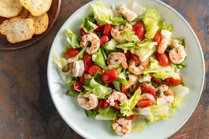 Preparazione Insalata di scarola e gamberi - Fase 2