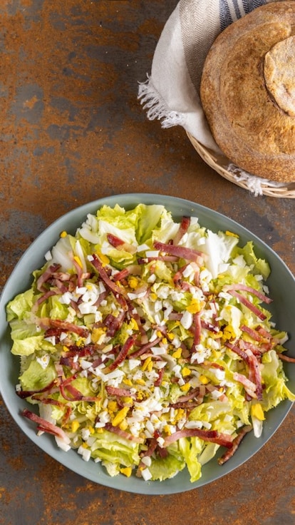 Insalata di scarola e speck