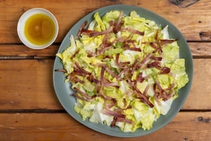 Preparazione Insalata di scarola e speck - Fase 4