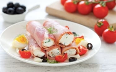 Involtini al prosciutto di Praga