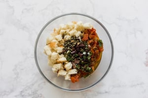 Preparazione Melanzane ripiene - Fase 3