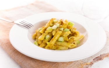 Penne in insalata al curry
