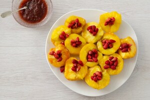 Preparazione Pesche alle fragoline - Fase 3