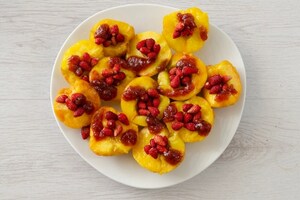 Preparazione Pesche alle fragoline - Fase 3