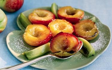 Pesche noci alla griglia