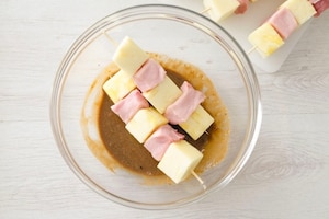 Preparazione Spiedini di maiale all'ananas - Fase 2