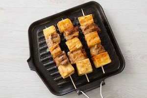 Preparazione Spiedini di maiale all'ananas - Fase 4