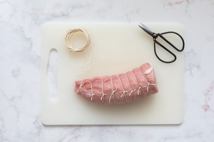 Preparazione Vitello tonnato - Fase 1 Preparazione Vitello tonnato - Fase 1