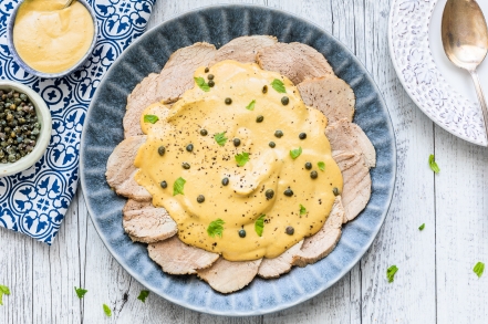 Preparazione Vitello tonnato - Fase 4 Preparazione Vitello tonnato - Fase 4