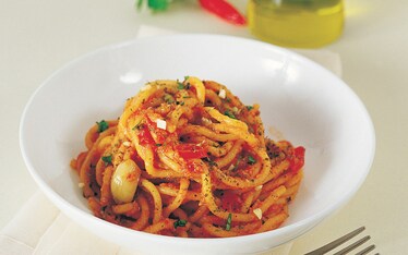 Bigoli alle acciughe