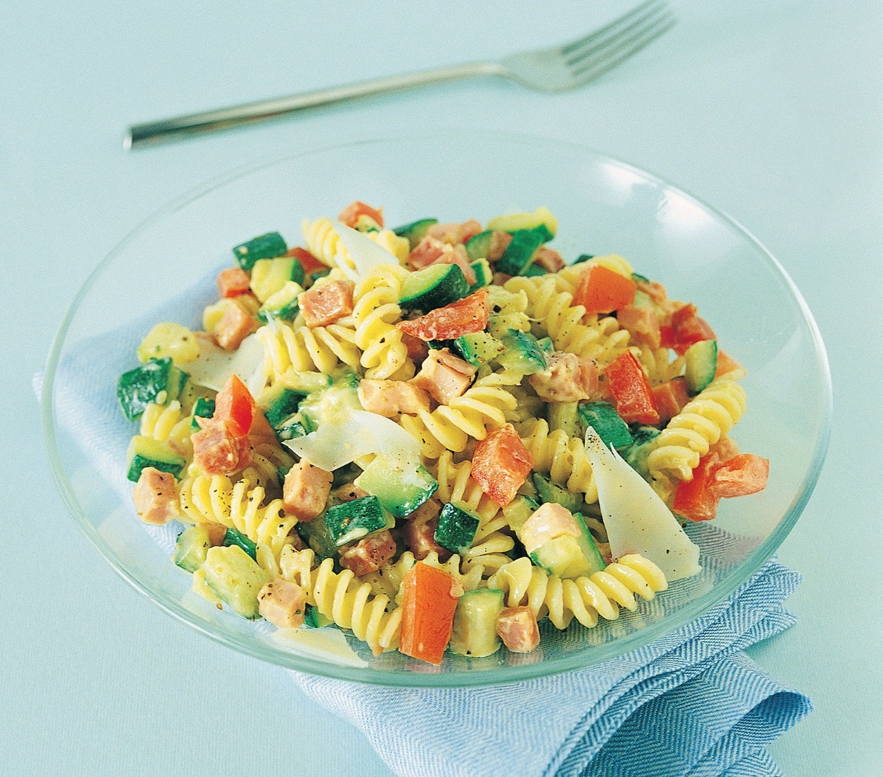 Fusilli alle zucchine e groviera ricetta