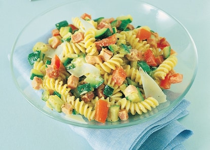 Fusilli alle zucchine e groviera