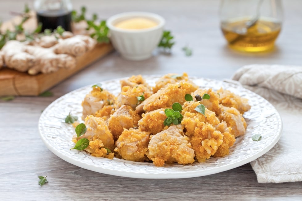 Pollo fritto allo zenzero ricetta