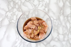 Preparazione Pollo fritto allo zenzero - Fase 1