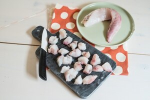 Preparazione Cartoccio di tagliolini alla pescatrice e verdure - Fase 2