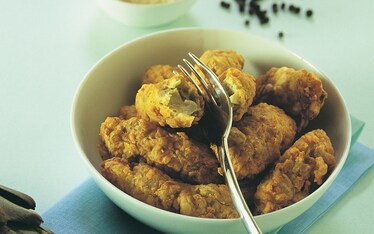 Crocchette di caciocavallo e carciofi